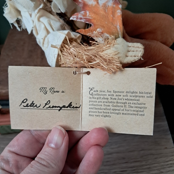 Joe Spencer Gathered Traditions Peter Pumpkin pair - Picture 2 of 5